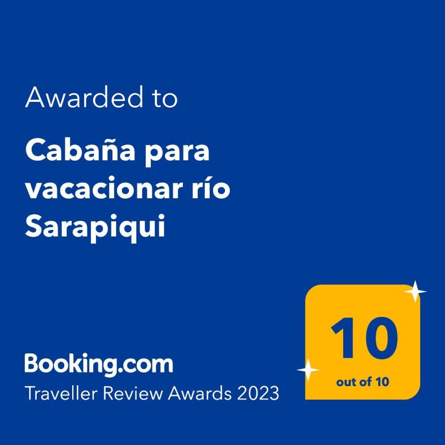 Cabana Para Vacacionar Rio Сарапики Экстерьер фото